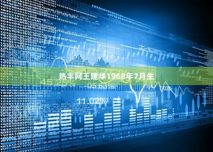 热丰网王建华1968年7月生