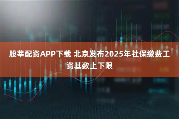 股莘配资APP下载 北京发布2025年社保缴费工资基数上下限